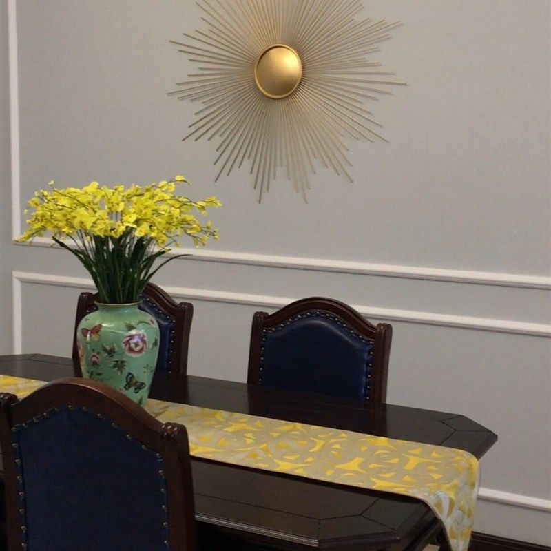 铁艺太阳镜壁饰欧式壁挂墙饰客厅挂件墙面装饰电视背景墙挂饰