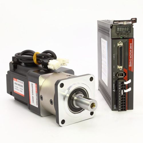 60/80 220V交流伺服电机减速机套装400750W1KW配套行星减速机PF60