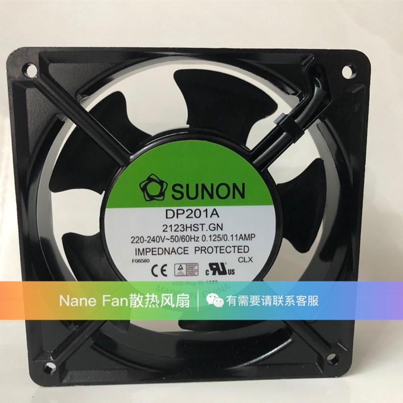 SUNON DP201A 2123HST.GN 220-240V 0.125/0.11AMP 2123HBT.GN