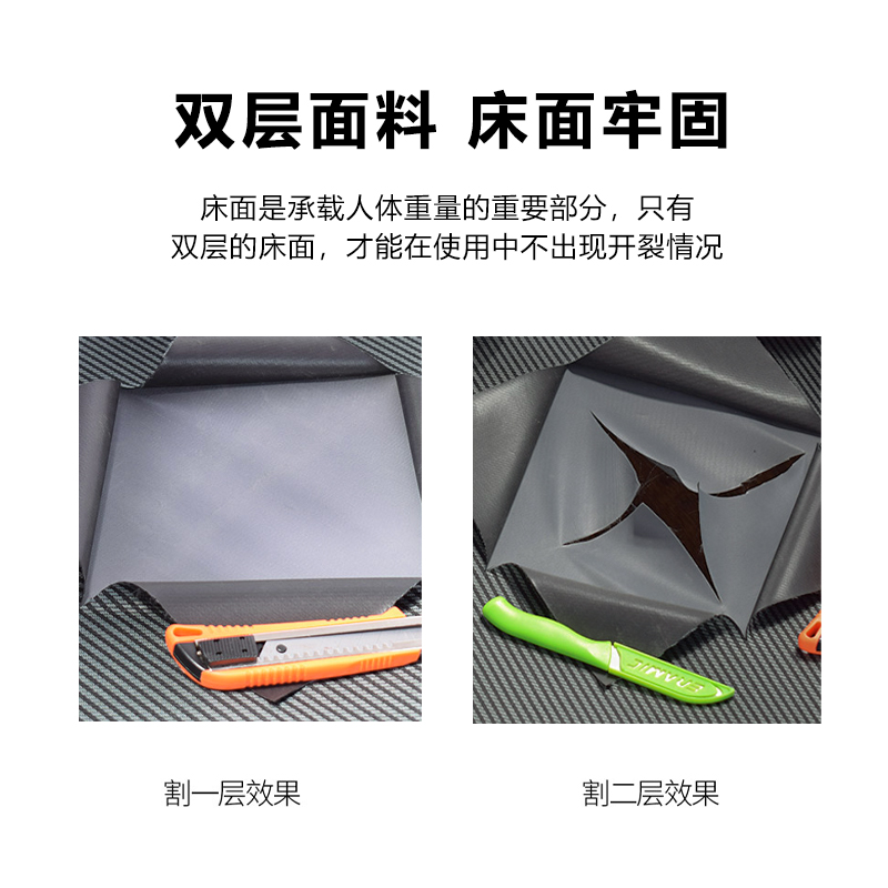 折叠床办公室午休床午睡r床单人简易床沙滩床行军床躺椅加固陪护