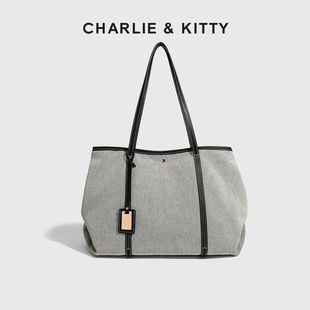 【赵露思同款】CHARLIE&KITTY轻奢小众高级感包包2025新款托特包