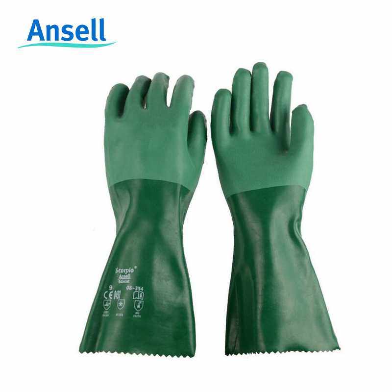 安思尔08-354氯丁橡胶抗酸碱耐油工作劳保手套防滑耐磨加长加厚,3C数码配件,摄像机配件,淘宝优惠券,粉丝福利购,淘宝优惠卷