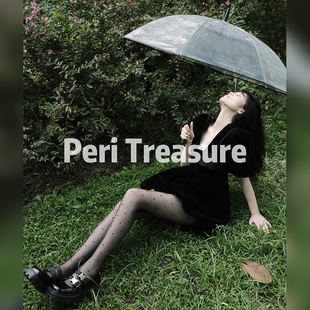 佩里家 袜 复古波点丝袜光腿神器秋冬性感波点黑丝袜加绒加厚连裤