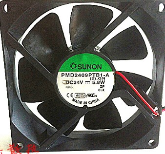 原装建准PMD2409PTB1-A 9cm 变频器散热风扇 9225 24V 5.8W2线3线