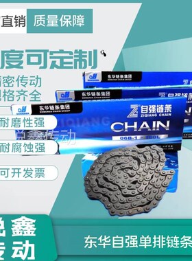 单排东华自强传动链条06B 06C 08A 08B 10A 10B12A12B16A工业链条
