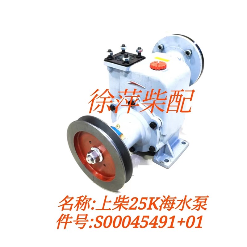 S00045491+01海水泵上柴25K/SC25G/SC27G/SC33海水泵6180水泵头