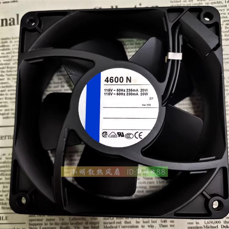 12038 AC115V 交流风扇 TYP 4600N 12CM耐高温工业变频风扇