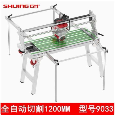 石井（SHIJING）全自动瓷砖切割机台式推刀水刀电动切割机多功能