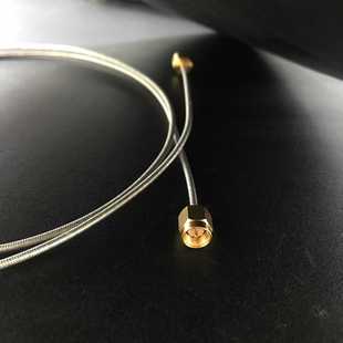 JB2成品跳线1米电缆组件 U半柔性射频同轴电缆1671A型SMA 405