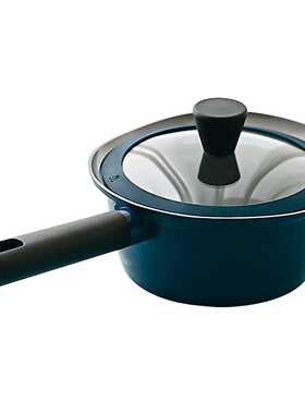 韩国进口不粘锅奶锅ROICHEN家用早餐锅宝宝辅食一人餐拉面锅汤锅