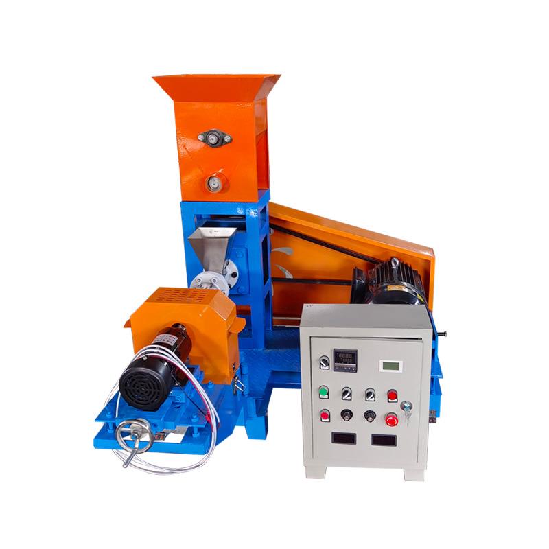 DGP-40型号小型狗粮机宠物饲料膨化机浮水鱼饲料颗粒机鸟粮机