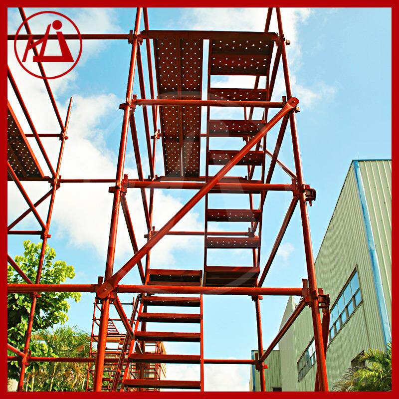 厂家建筑桥梁施工工地爬梯基坑墩柱香蕉式脚手架量大价优