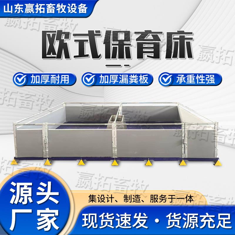 厂家直销欧式母猪分娩保育床产保两用一体加厚仔猪保育床养殖设备