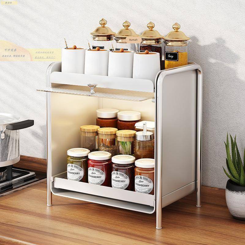 餐置边柜杯机子收358纳物架桌面纳收柜水吧台咖啡胶囊茶具抽屉储