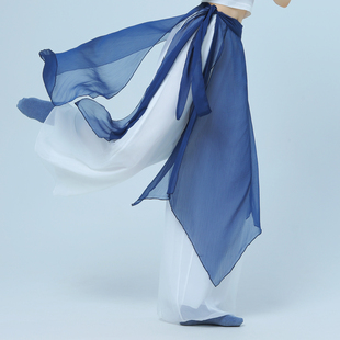 艾舞尔古典服装屁帘女飘逸日常舞蹈练功围裙仙气中国舞舞蹈服成人