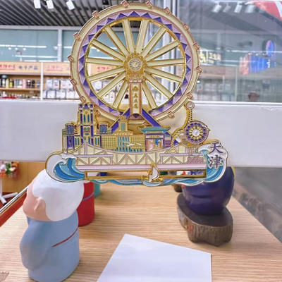 天津天津之眼旋转摩天轮冰箱贴