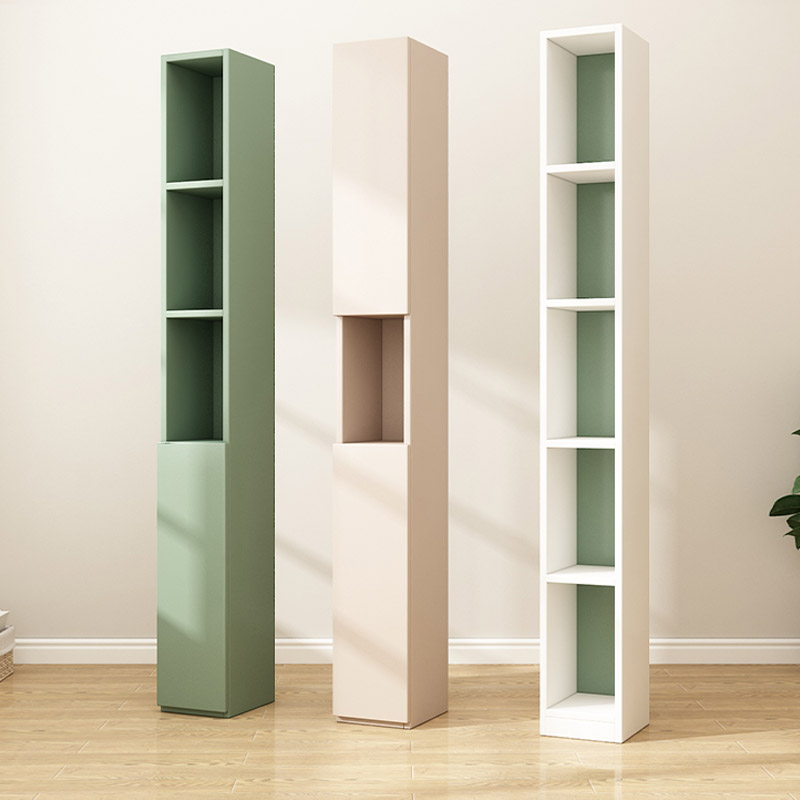 定制窄缝书架置物柜落地客厅卧室B储物收纳书柜小型转角落靠墙夹