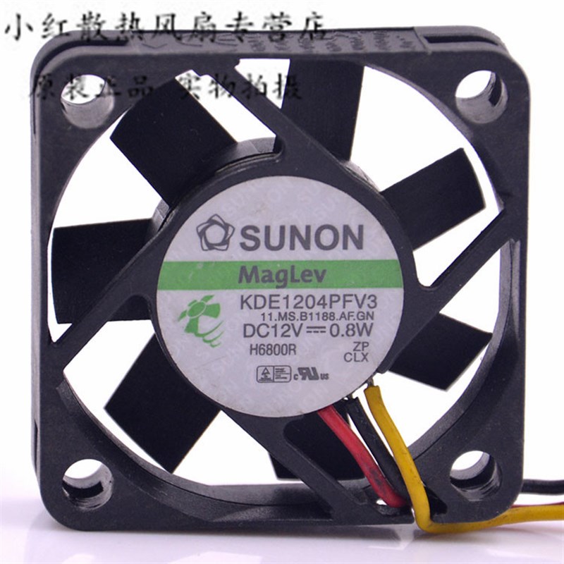 SUNON KDE1204PFV1/2/3 4010 4CM 12V 1.0W 1.1W 1.2W 磁悬浮风扇