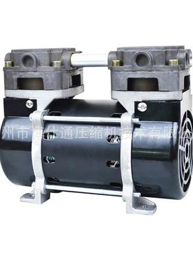 BST-100双缸微型220V45L/min无油压缩机制氧空压机机头往复活塞