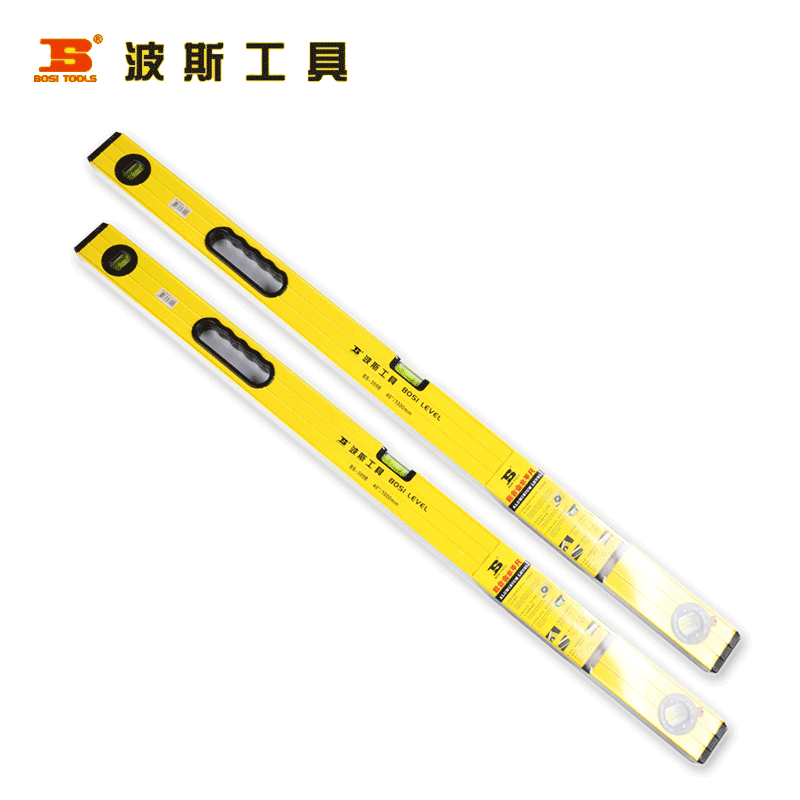波斯工具精品铝合金水平尺(强磁布包)测量工具BS-309B 20寸-40寸