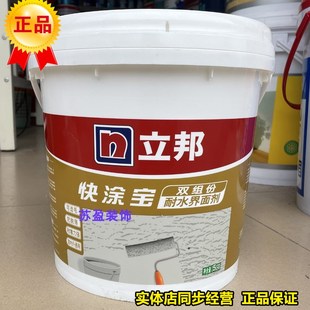 立邦快涂宝双组份耐水界面剂 基层加固 抗潮墙固 防灰起沙造毛5KG