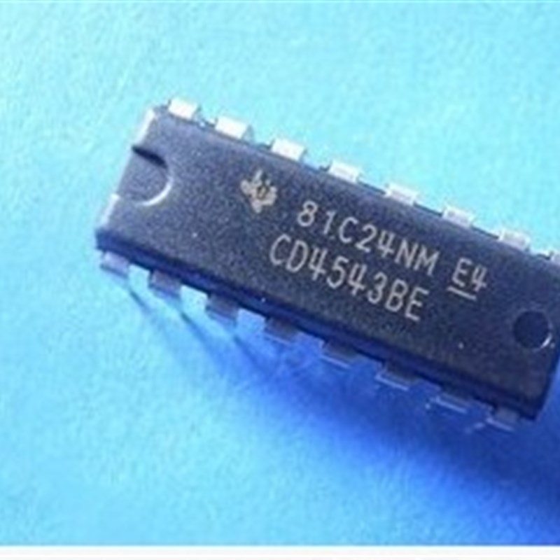 CD4543BE HCF4543 HEF4543 全新译码器/驱动器IC 集成电路 DIP-16