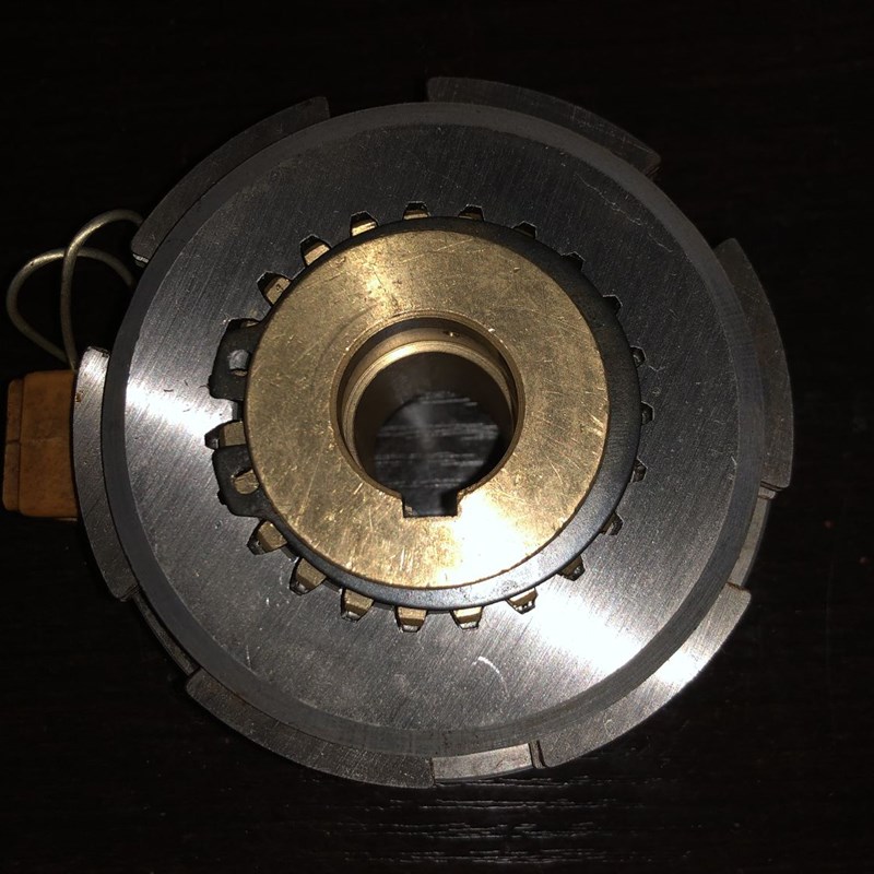 湿式多片电磁离合器DLM3-1.2 DLM3-1.2A 24V花键/单键 仿形车床