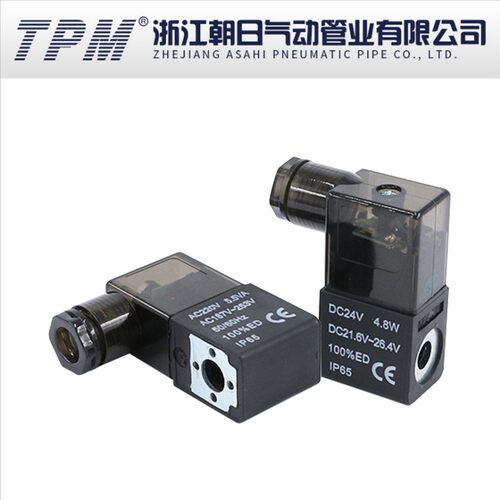 TPM朝日气动 电磁阀 线圈 DC24V AC220V