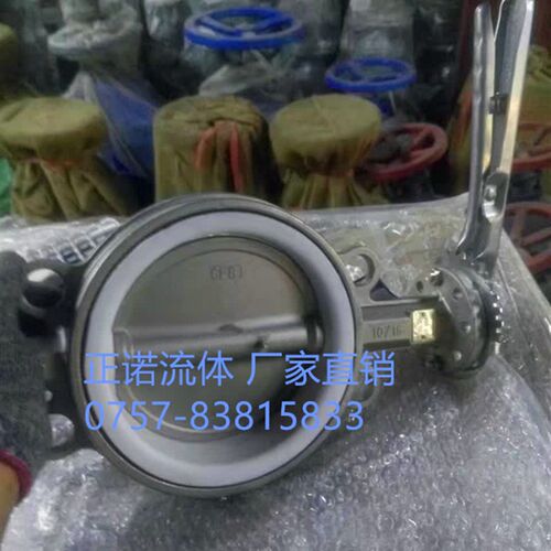304不锈钢四氟蝶阀 304衬氟蝶阀 高温蝶阀 耐腐蚀蝶阀D71F-16P