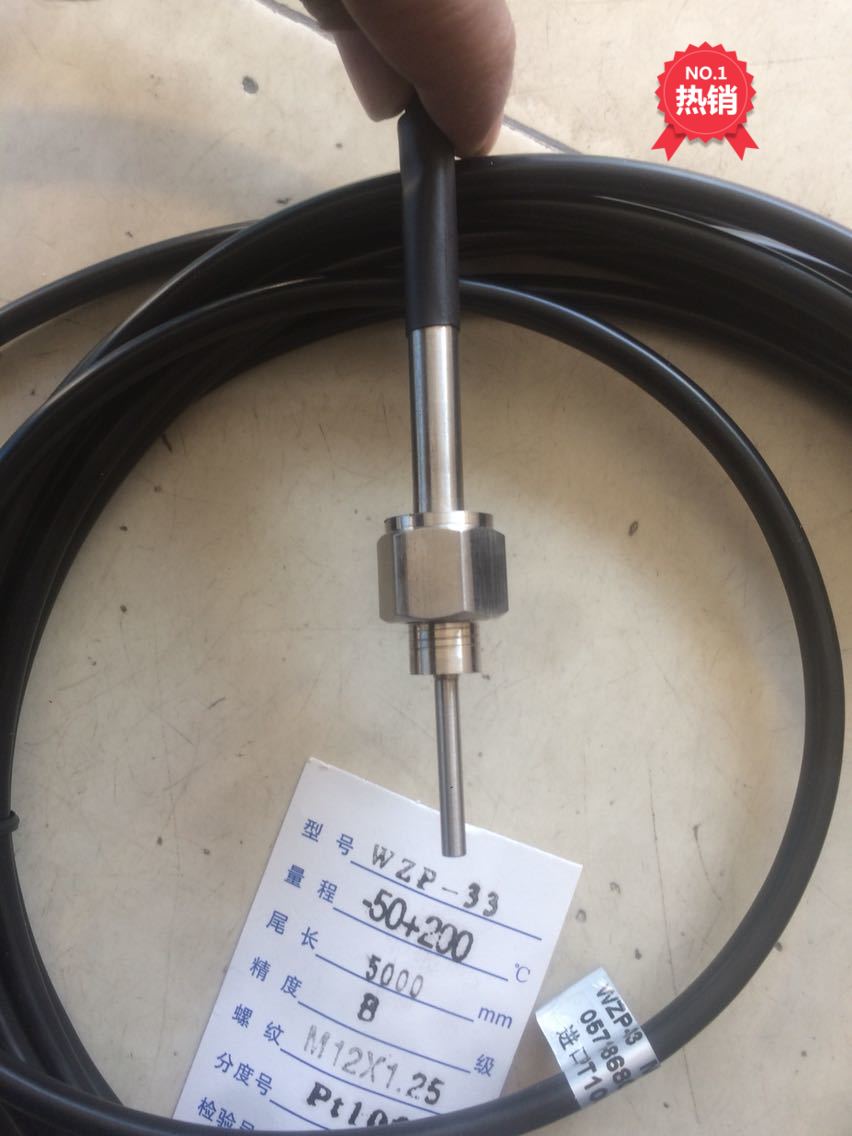 铂热电阻PT100 热电阻 WZP-33 杭州春江仪器厂