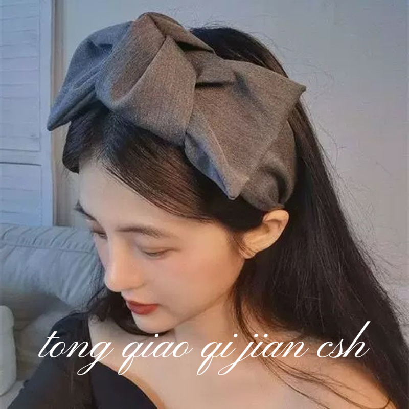 简约布料新款发箍女发饰小仙女