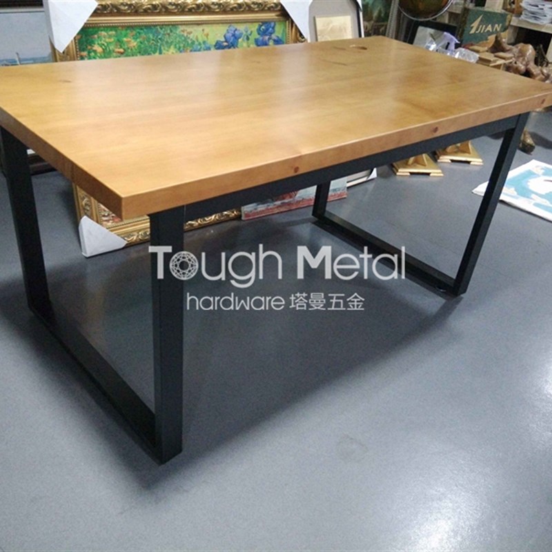 定制桌架桌腿支架茶几大板桌办公桌台脚餐桌吧台脚大理石桌脚铁艺