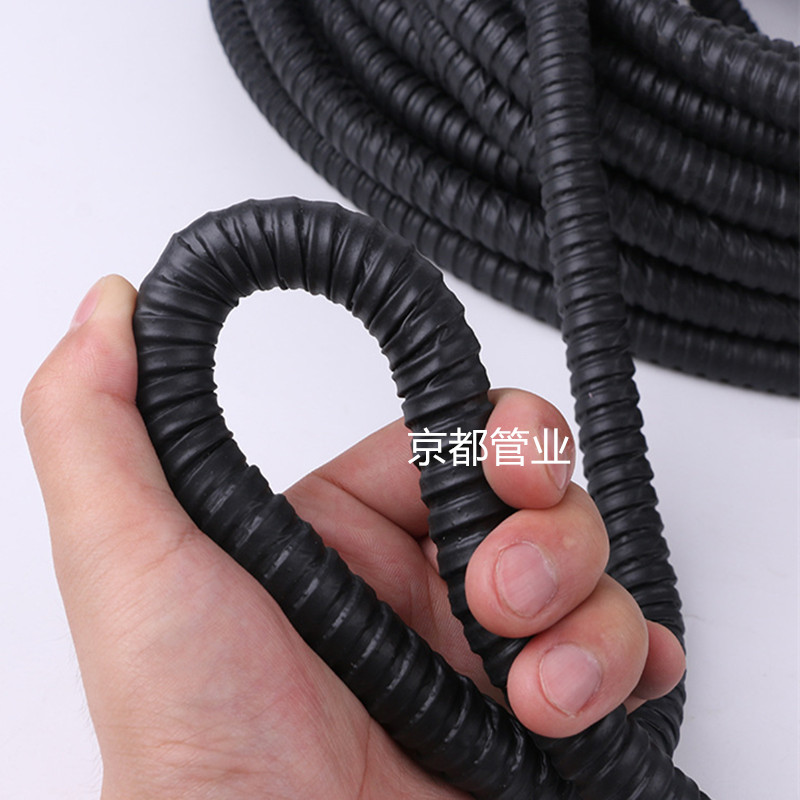 普通包塑金属软管蛇皮管穿线管金属护线管电线管整卷1 20