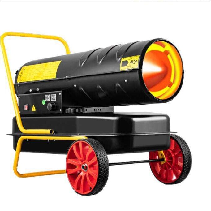 黑龙江70kw100kw工业暖风机养殖场柴油热风炉大功率取暖器燃油烘