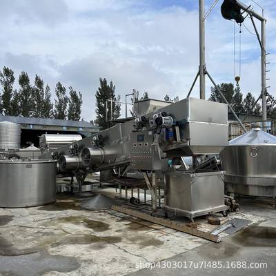 全自动不锈钢摊粮床粮食酒拌曲晾晒酒厂配套酿酒设备按需生产