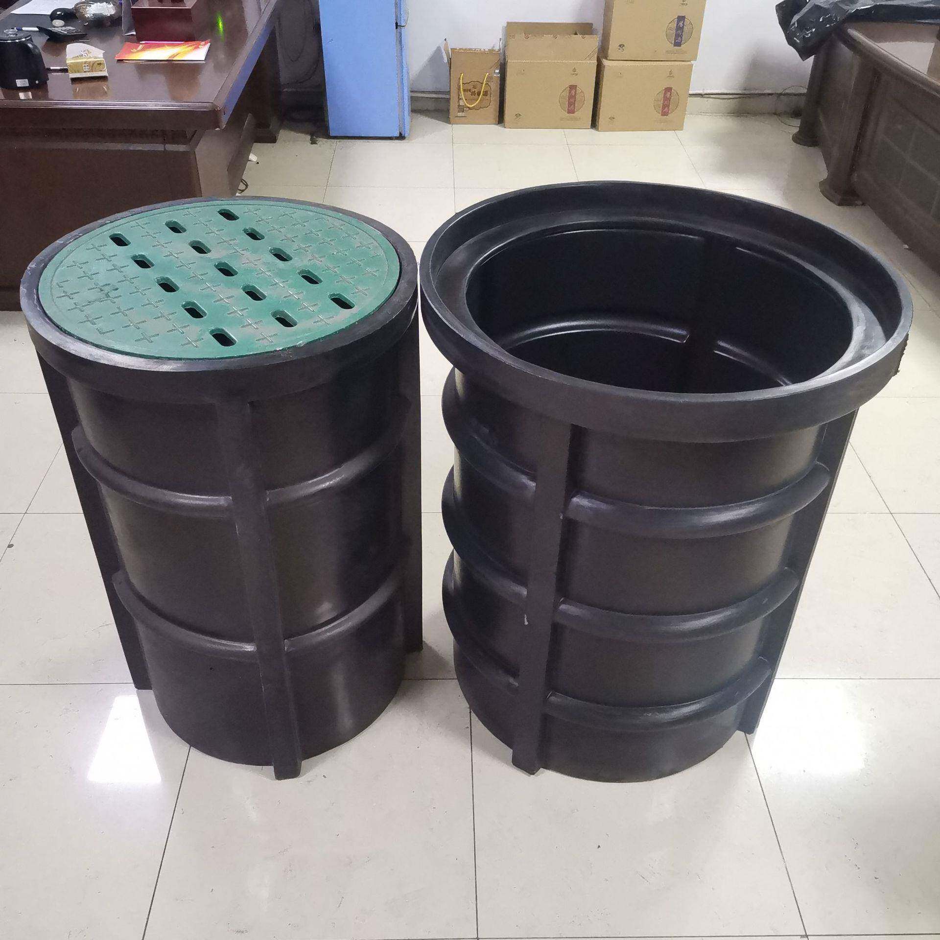 青岛宜兴海绵城市建设用渗透井雨水收集桶储水桶定制