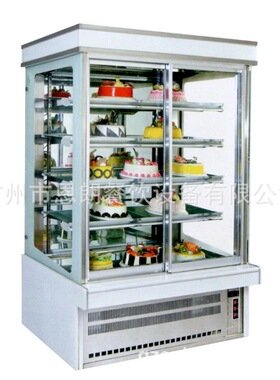 厂家新款 立式糕点柜 110V Cake showcase 大理石蛋糕展示柜