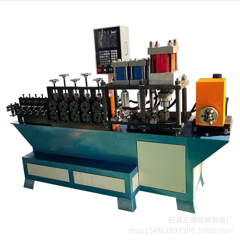 全自动数控抱箍机扁铁抱箍成型机冲孔折弯一体机抗震支架剪切机