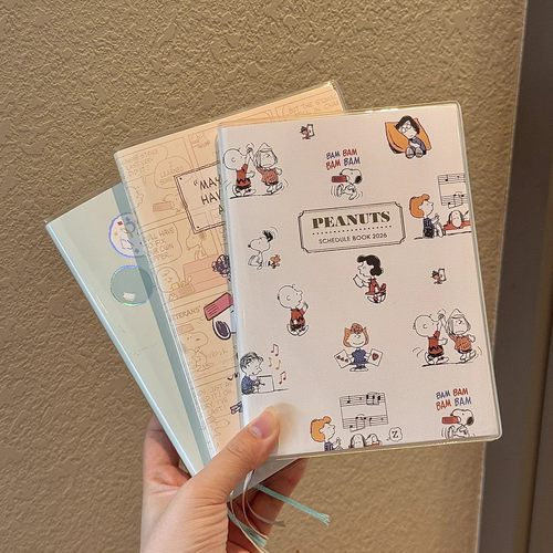 2026年新款史努比打卡计划日程本