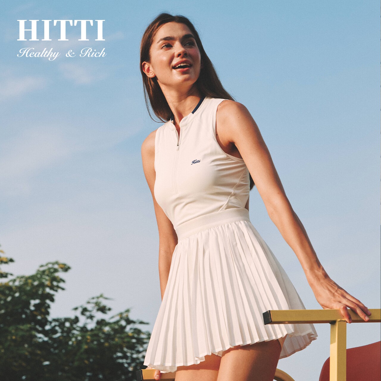 Hittti2026新款吸湿速干连衣裙