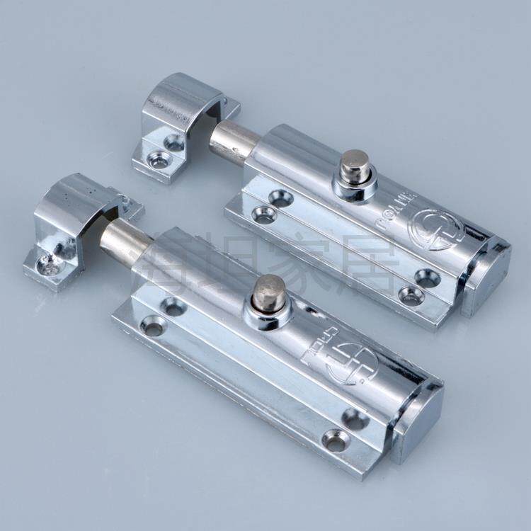 LS406 404 506不锈钢插销 门窗按钮窗锁插销 弹簧自动4寸明插销