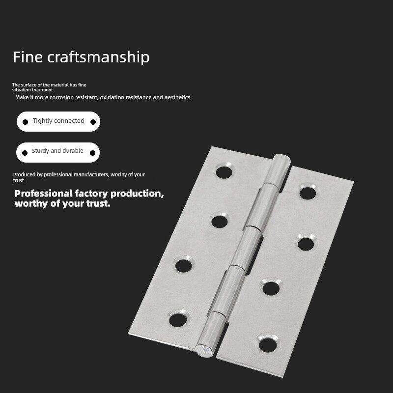 AW安望 柜门箱包焊接铰炼1寸2寸3寸普通型合页 201不锈钢活页折页