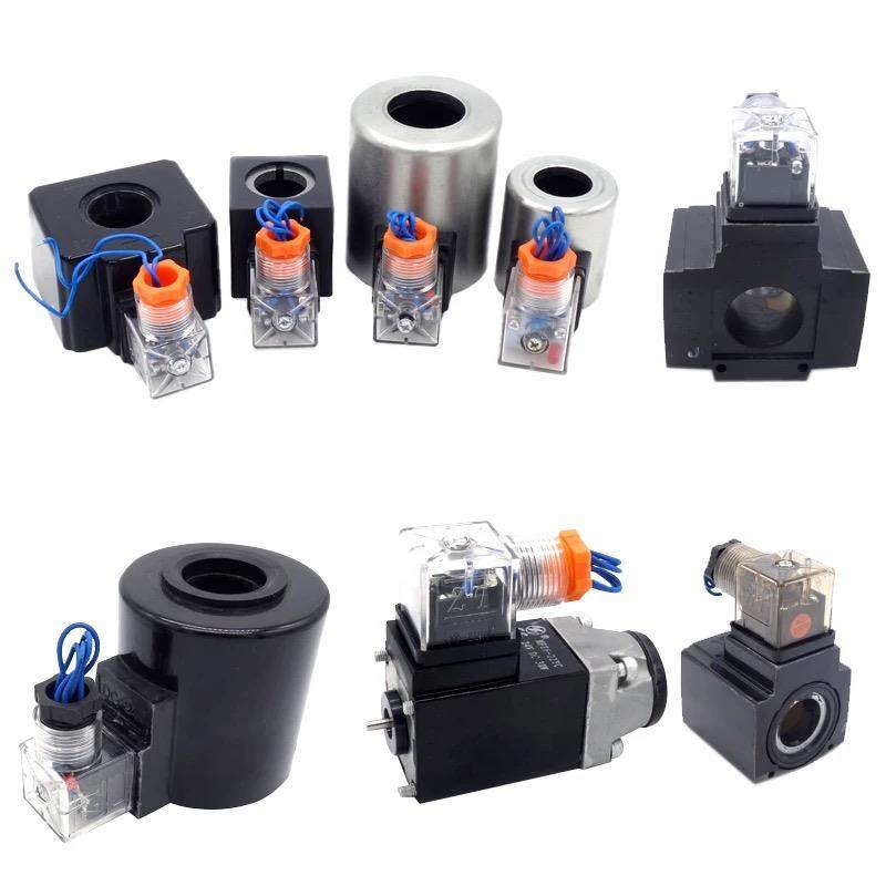 DSG电磁阀4we6线圈20液压32电磁ac液阀24v电阀220v线阀110v内孔16