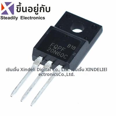 全新 FQPF20N60C 20N60C 20A 600V 直插塑封 TO-220F MOS场效应管