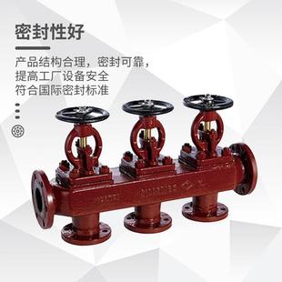 上海船用法兰铸铁单双排截止阀箱GB 1993可提供船检证书 T2499