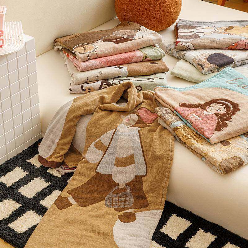 2025新款四层全棉纱布浴巾沙发巾休闲旅行毯子沙发盖毯小毛巾毯,农机/农具/农膜,其它农用工具,淘宝优惠券,粉丝福利购,淘宝优惠卷