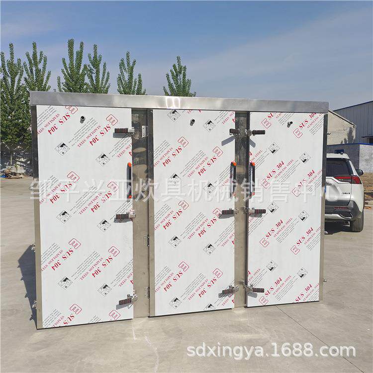 供应双门72盘电脑控制蒸房不锈钢蒸箱厂家醒发箱醒蒸一体蒸