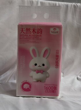 【Mr.DIL.OO】天然木韵纸巾挂抽式抽纸320抽