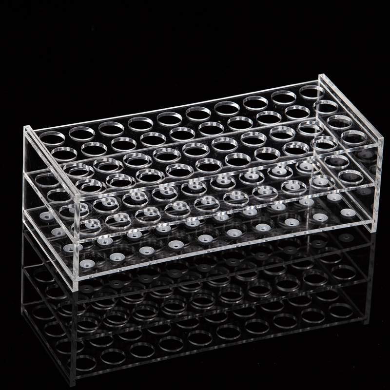 有机试管架.5mm15.5mm18.5mm2mm.5mmmm*0孔孔 塑料试管架 有机玻