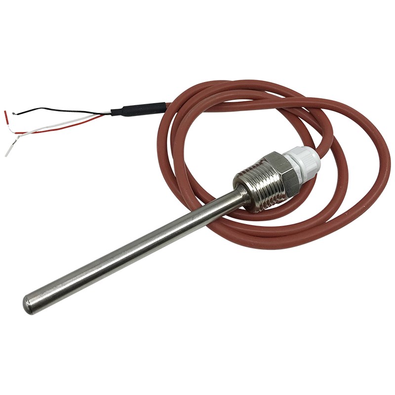 NTC热敏电阻温度传感器 5K 10K 20K K 100K 1%螺纹按装定制